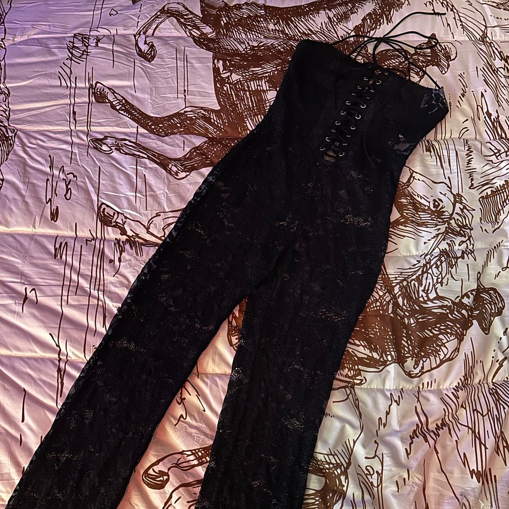 Black Lace Bodysuit